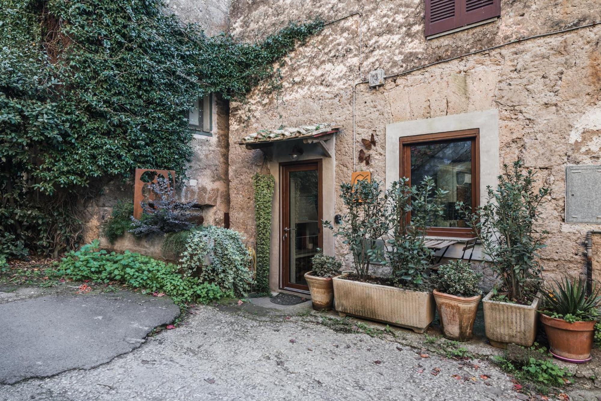 Soprabosco Calcata Art & Design Apartment Exterior foto