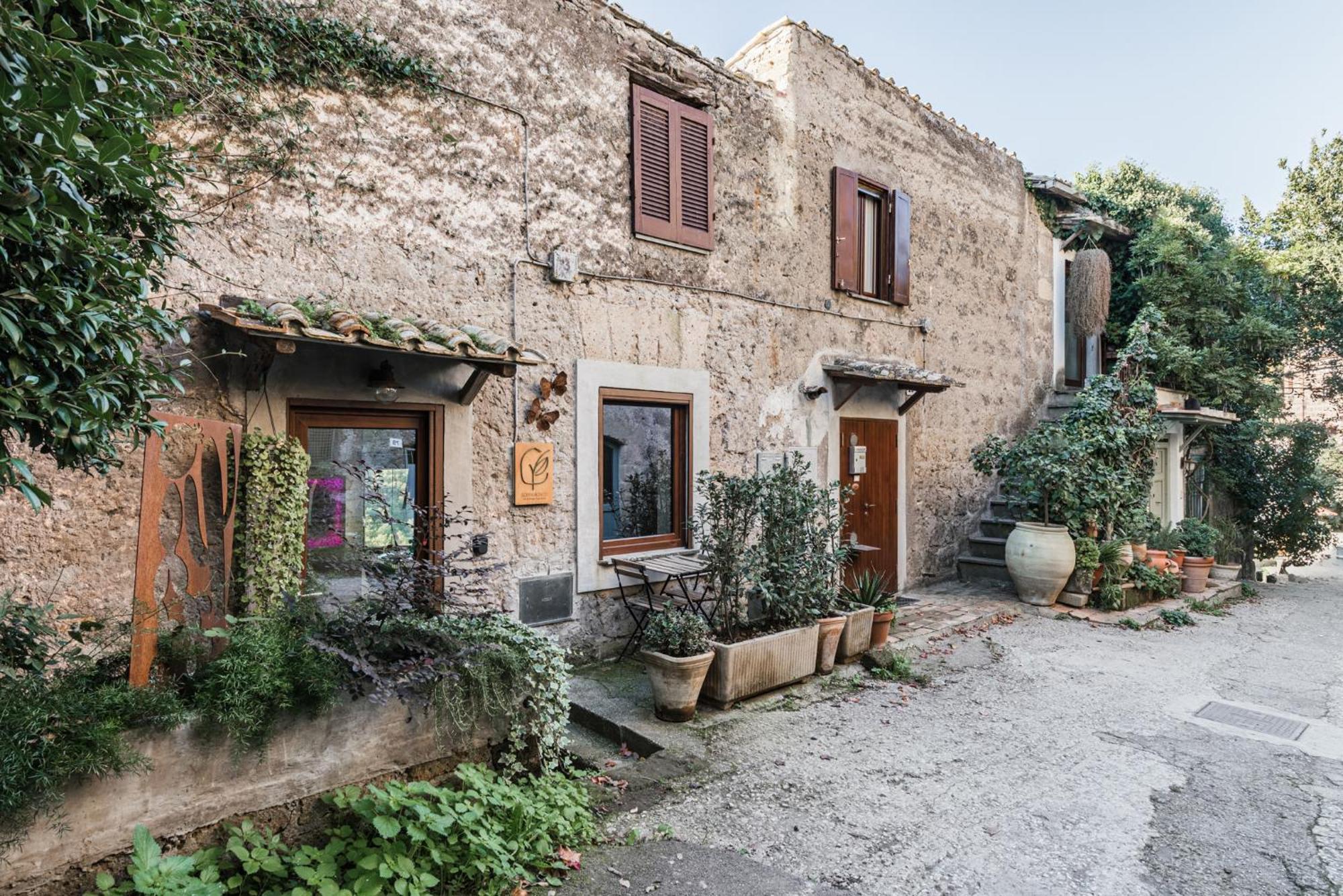 Soprabosco Calcata Art & Design Apartment Exterior foto