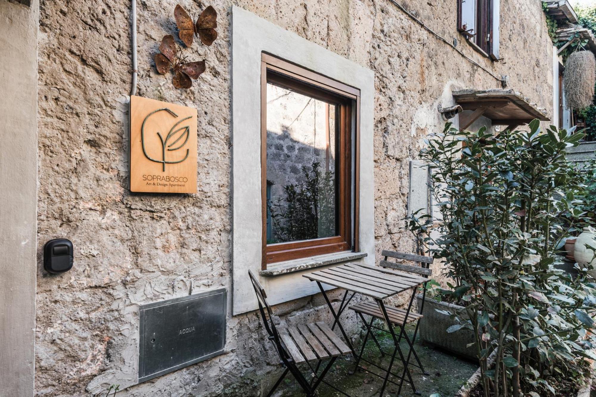 Soprabosco Calcata Art & Design Apartment Exterior foto